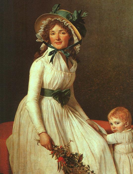 Jacques-Louis David Portrait of Madame Seriziat Germany oil painting art